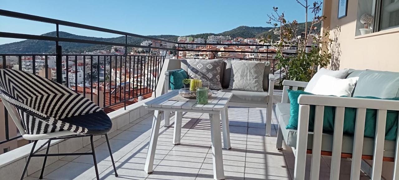 Sea Aura Daire Kavala Dış mekan fotoğraf